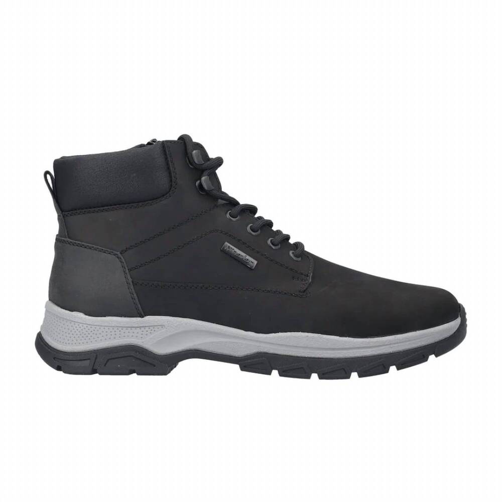 NEW RIEKER men's bert sneakers in black